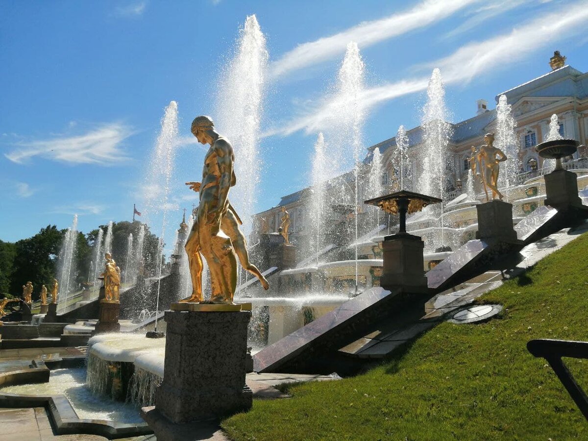 Петергоф июнь, 2021 г.