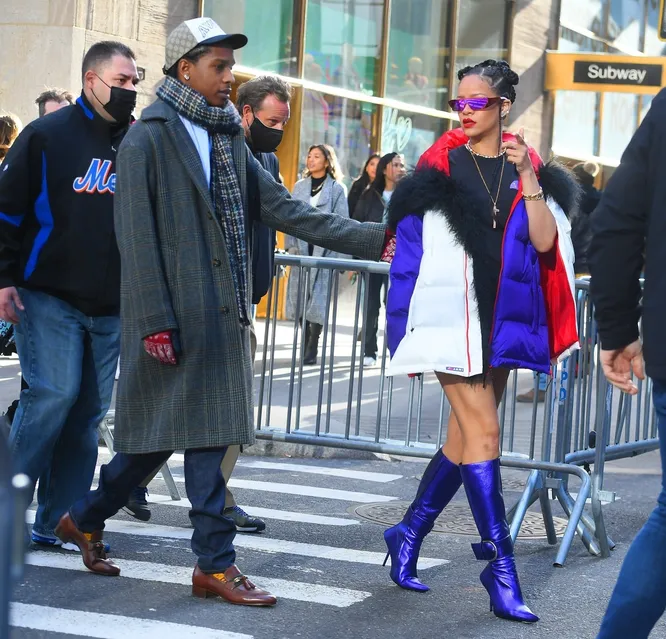 Рианна и Asap Rocky, Legon-Media