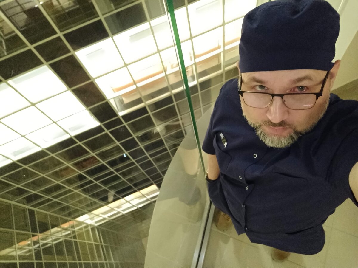    Врач-реаниматолог Михаил Чуйко
