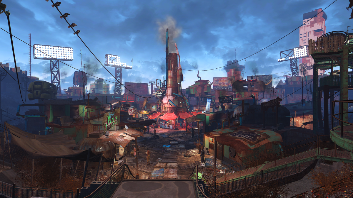 Diamond city enhanced fallout 4 фото 4