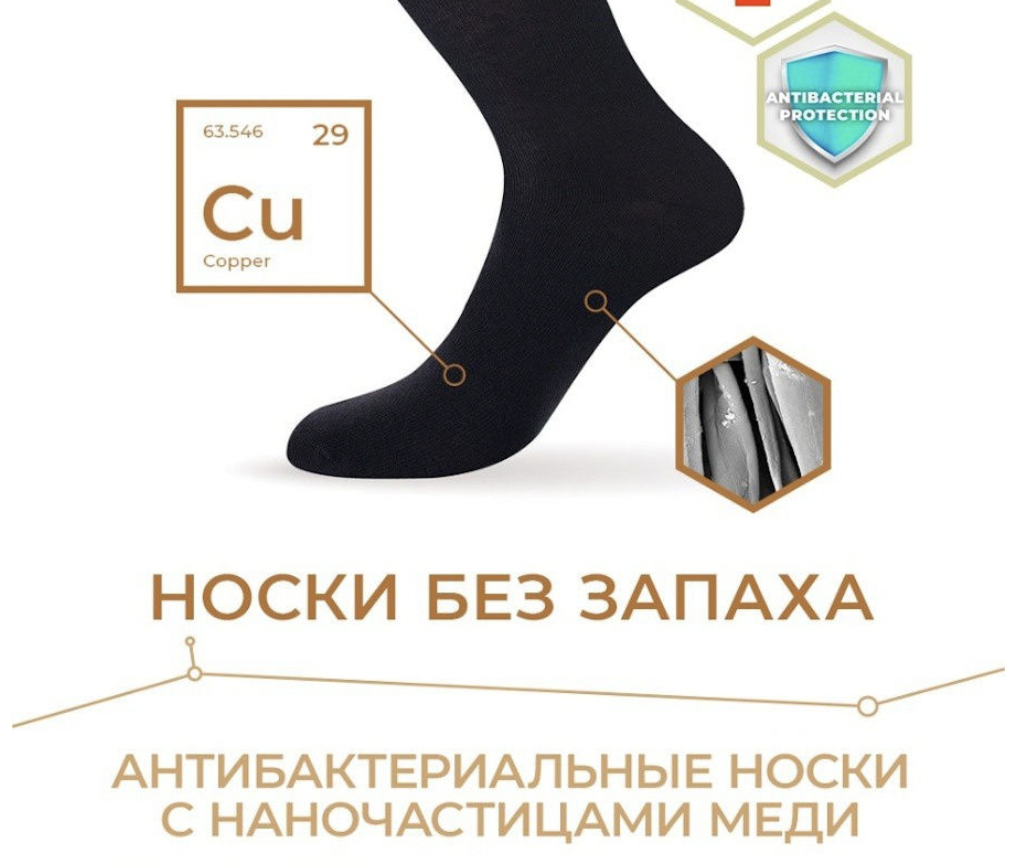 Вот даже появились носки с наночастицами... 