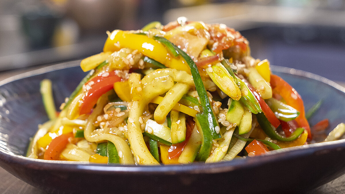 Постный салат