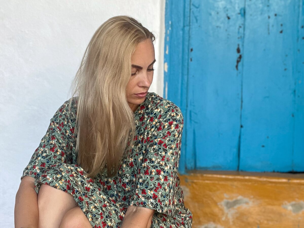 В этнодоме. Я не хотела уезжать из аутентичной атмосферы