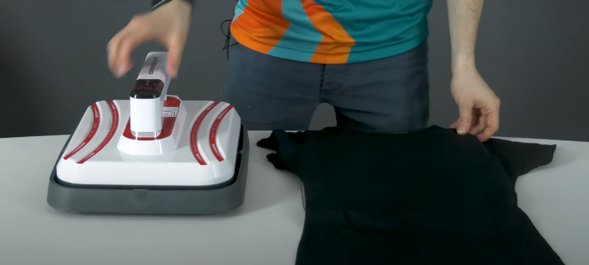 Фотография 3. Изделие, расположенное на коврике для печати