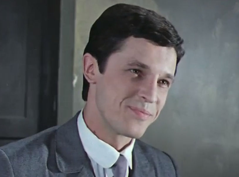 Ивар Калныньш. Кадр из кинофильма "Театр", 1978 г., режиссер и сценарист Янис Стрейч, композитор Раймонд Паулс (скриншот)