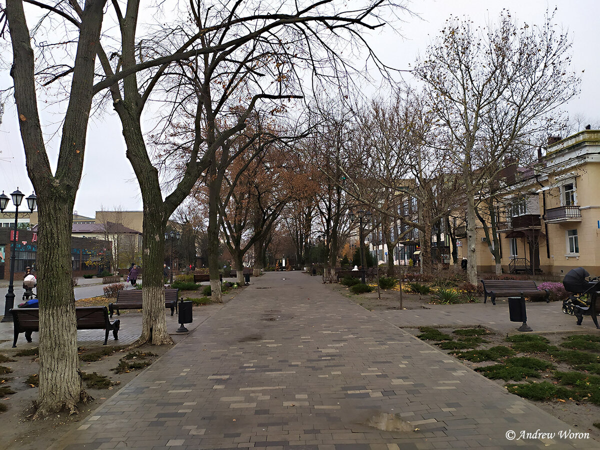 Прогулочная зона Петровского бульвара