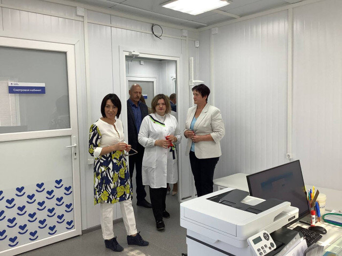  📷    В Ташлинском районе открыли три новых фельдшерско-акушерских пункта Кристина Просвиркина