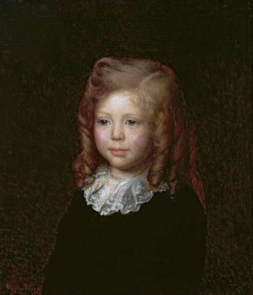Айрон Уорд. Уинстон Черчилль в возрасте 4 лет, 1878