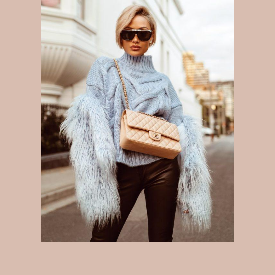 В моде свитера с интересными рукавами