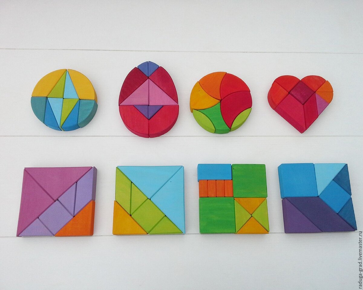 Классические головоломки. Вариант окраски мастерской RadugaGrad