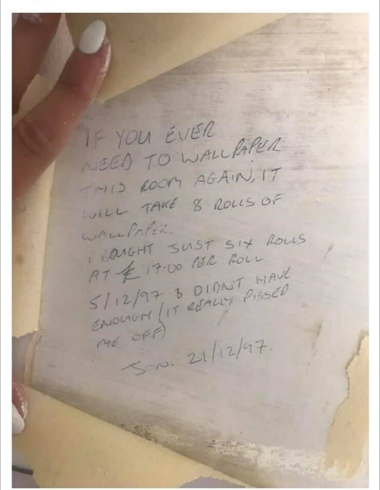 Записка из прошлого