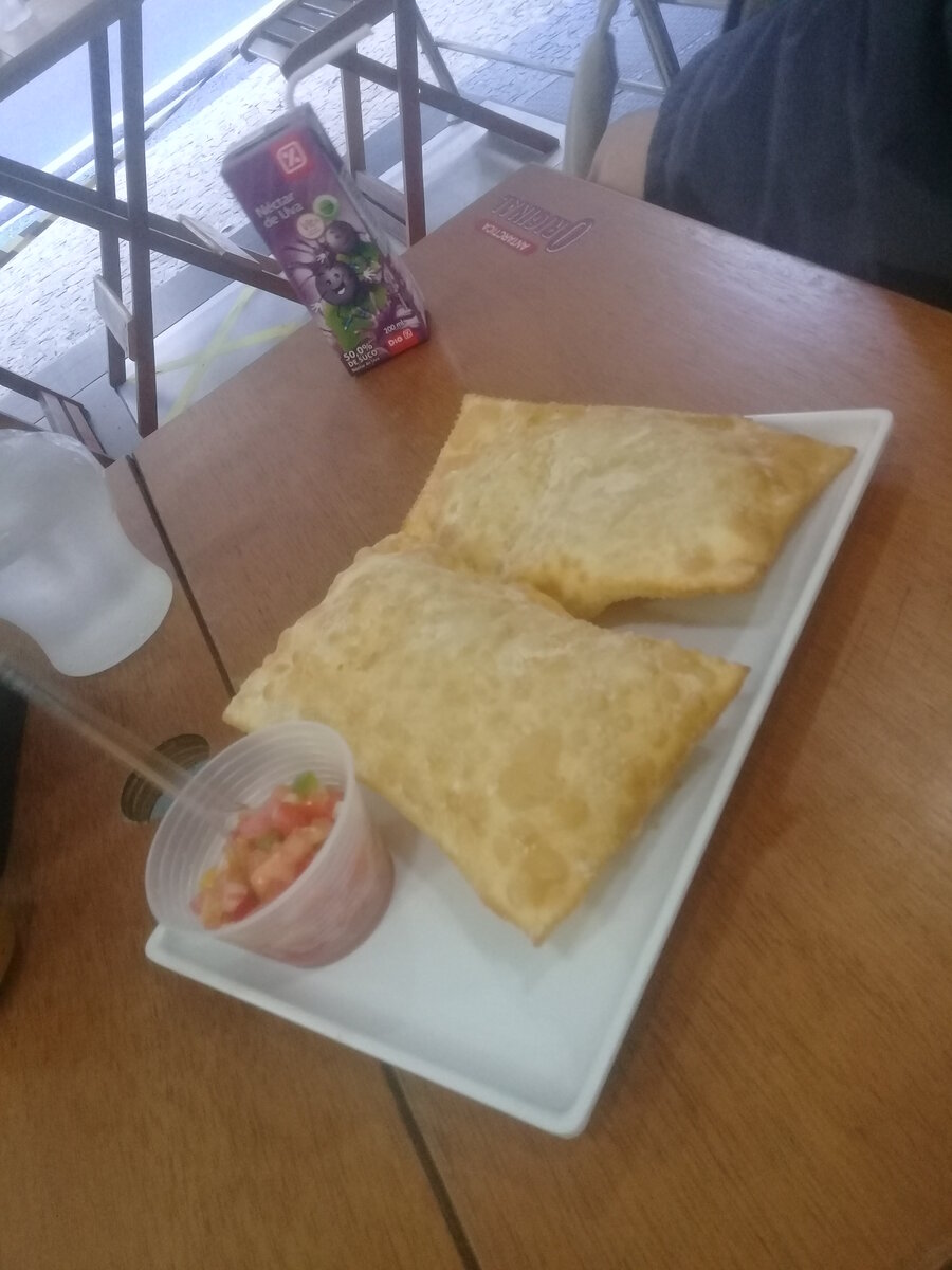 Пастели в кафе. Фото автора.