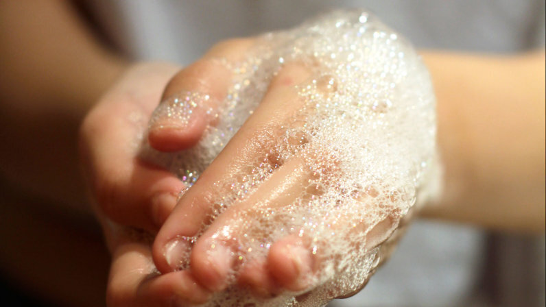 Health experts say hand-washing kills more germs than using hand sanitizer, but you have to do it correctly. ISABEL PAVIA/GETTY IMAGES