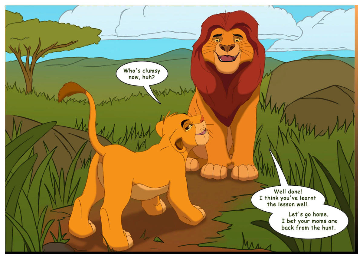 Lion king comics. Король Лев Симба и Нала комикс. Комикс Король Лев первый Король. Комикс про Львов Король Лев. Комикс Король Лев правление Симбы.