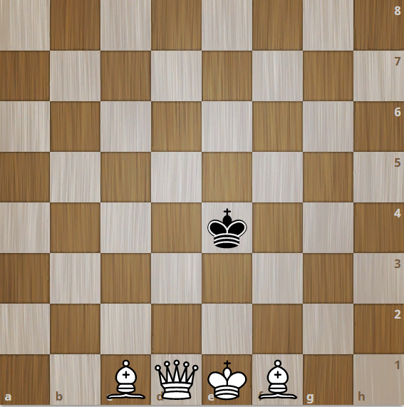 мат в 3 хода, белые начинают