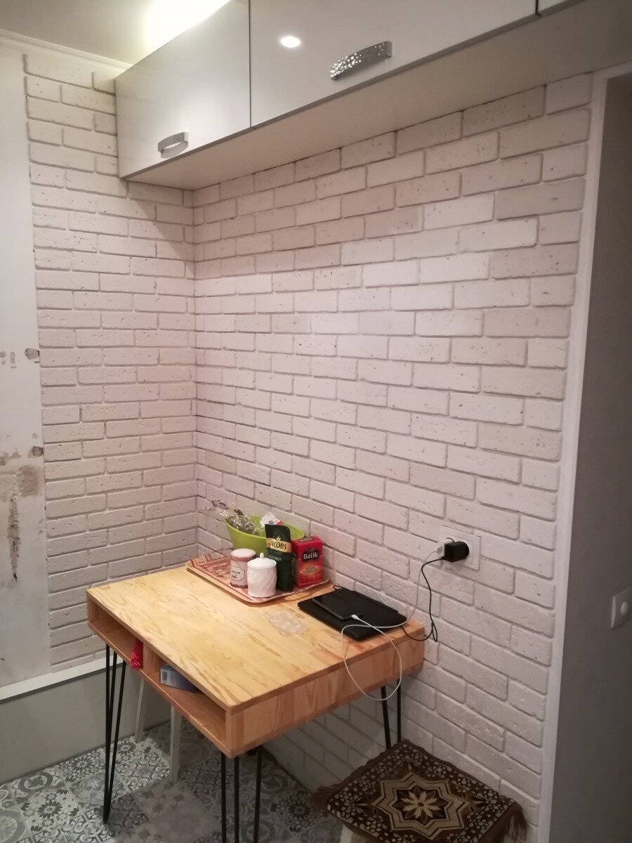 дизайн стен в кухни в хрущевке
