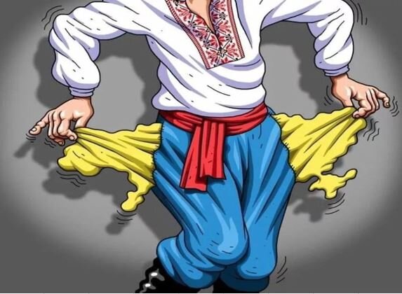 Украина - уже ничего нет, а халявы всё равно  хочется. фото яндекс картинки