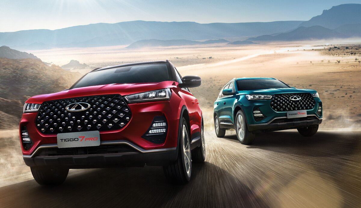 Кроссовер Chery Tiggo 7 Pro.