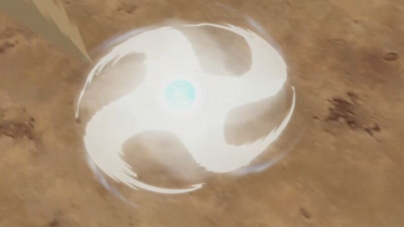 А вот и тот самый Расен- сюрикен