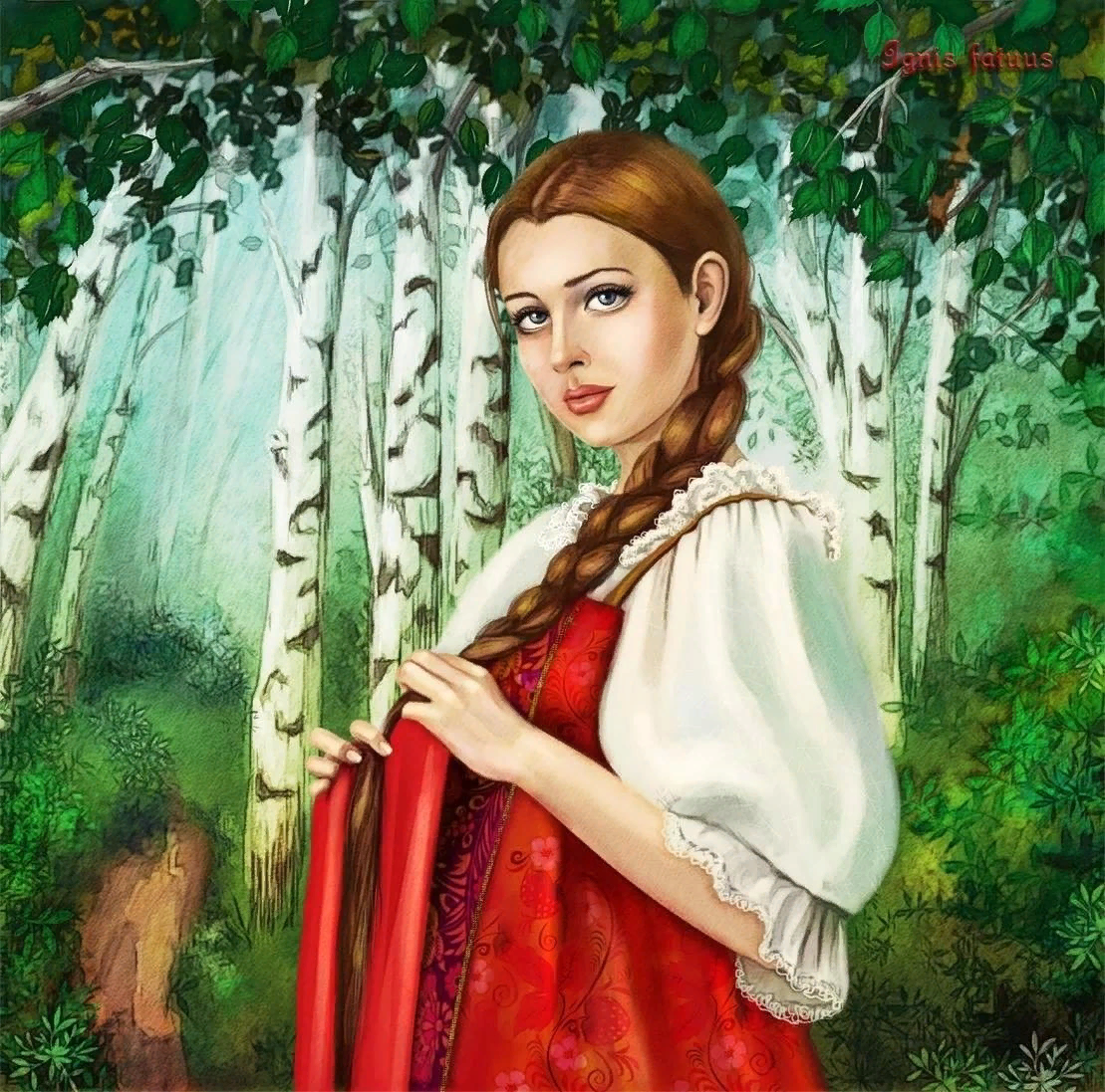 Девица. Калоян Стоянов славяне. «Девушка с косами. Портрет а.а. Добринской »Суриков. . Сказочные красавицы. Портрет славянки