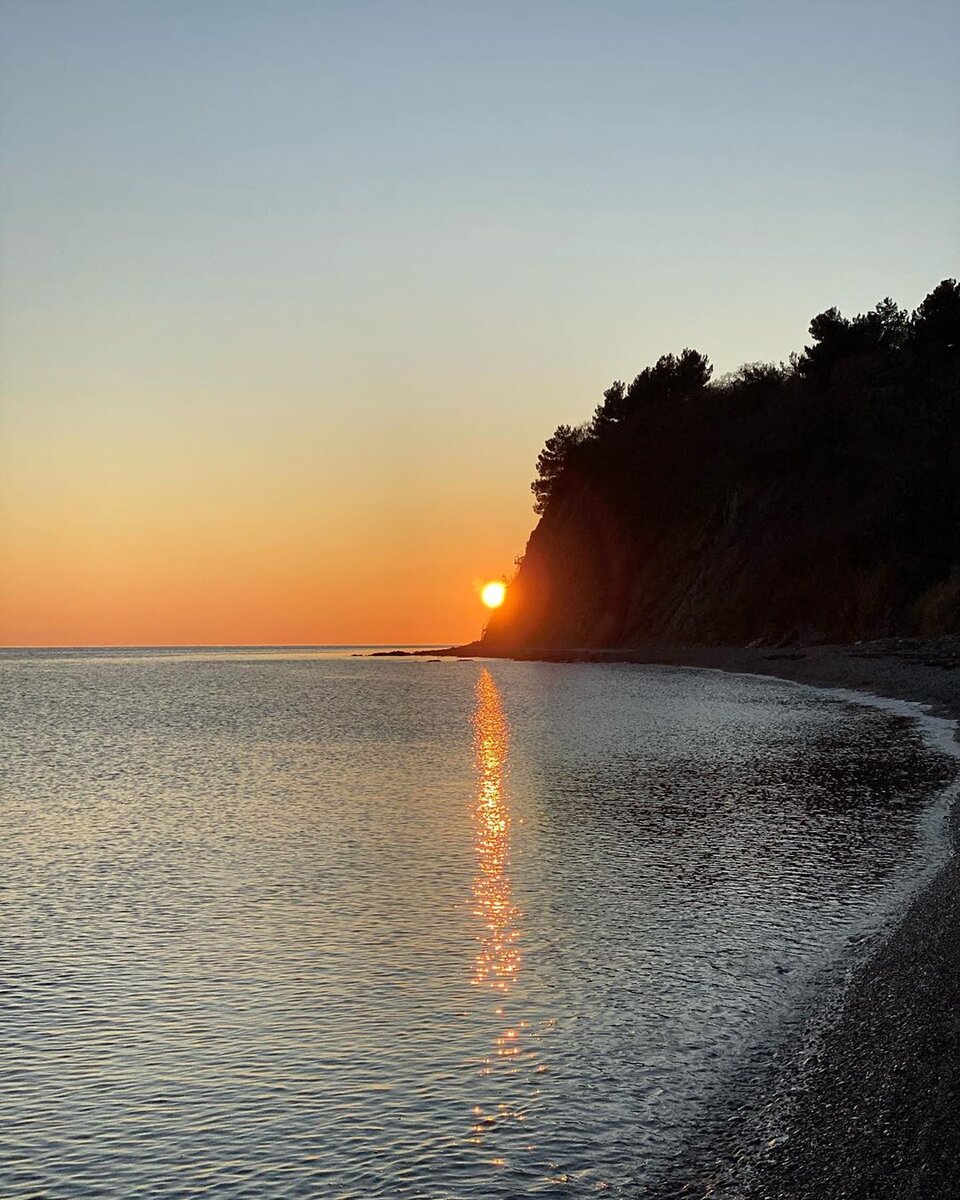 Море Геленджик закат