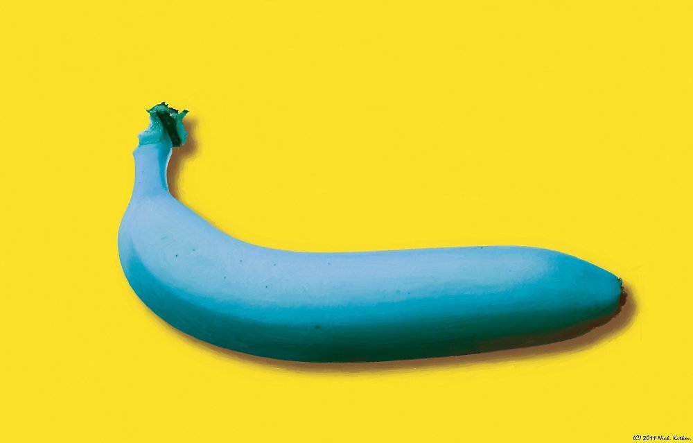 Голубой банан
