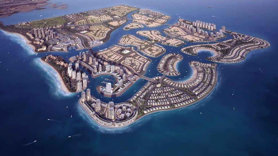 Жемчужный город страна. Аль Мухаррак. Королевство Бахрейн. 33 Острова Бахрейн. Остров Durrat al Bahrain.