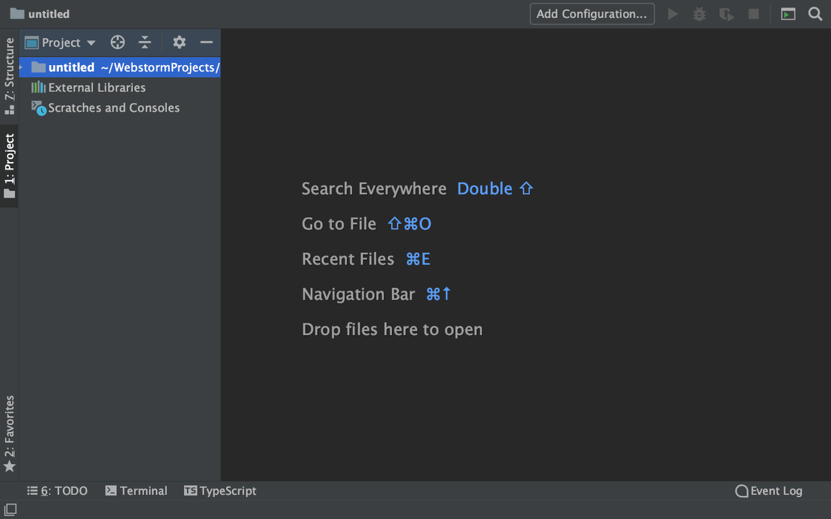 Вы устанавливаете WebStorm, выбираете или создаёте новый файл и сразу можете работать