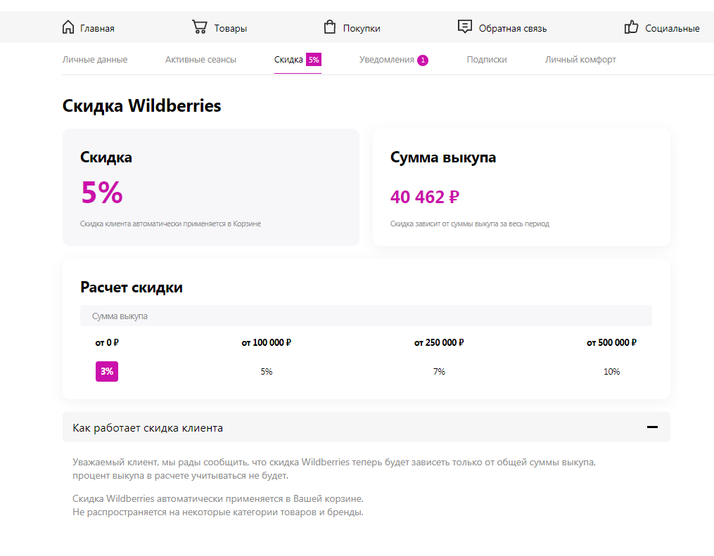 Как вывести сумму выкупа с вайлдберриз. Сумма выкупа на вайлдберриз. Что такое сумма выкупа в Wildberries. ЛК вайлдберриз. Скидка клиента Wildberries.