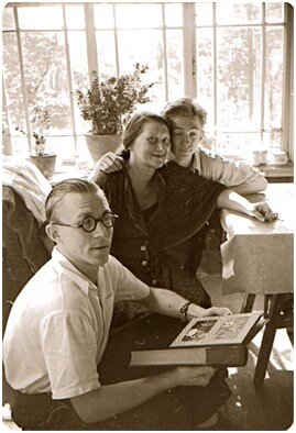 Татьяна Леонидовна  Рудыковская -  Григорова с внуками Гелием и Витольдом