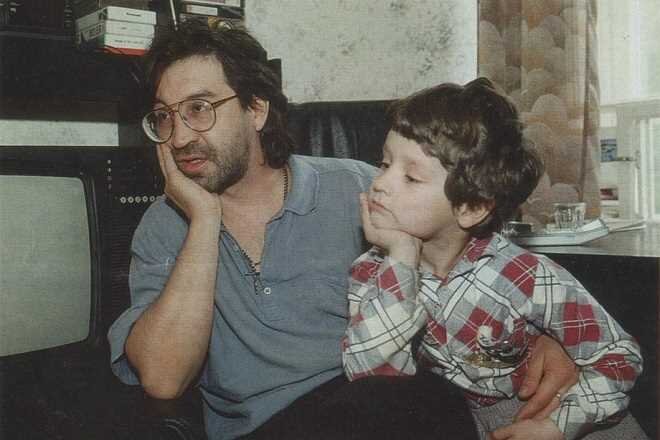 Юрий Шевчук с сыном Петром