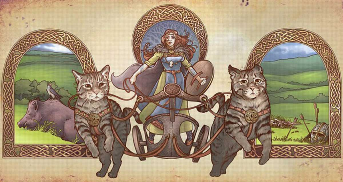 Богиня Фрейя