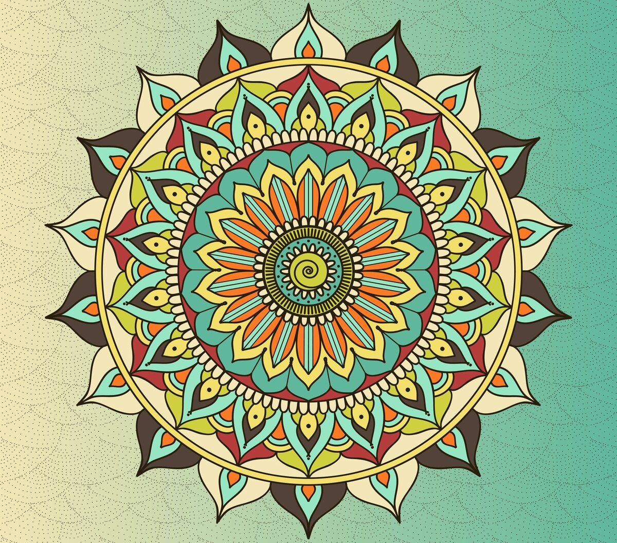 Мандала повышает ваш энергетический уровень, что помогает быстрее притягивать в жизнь желаемое.