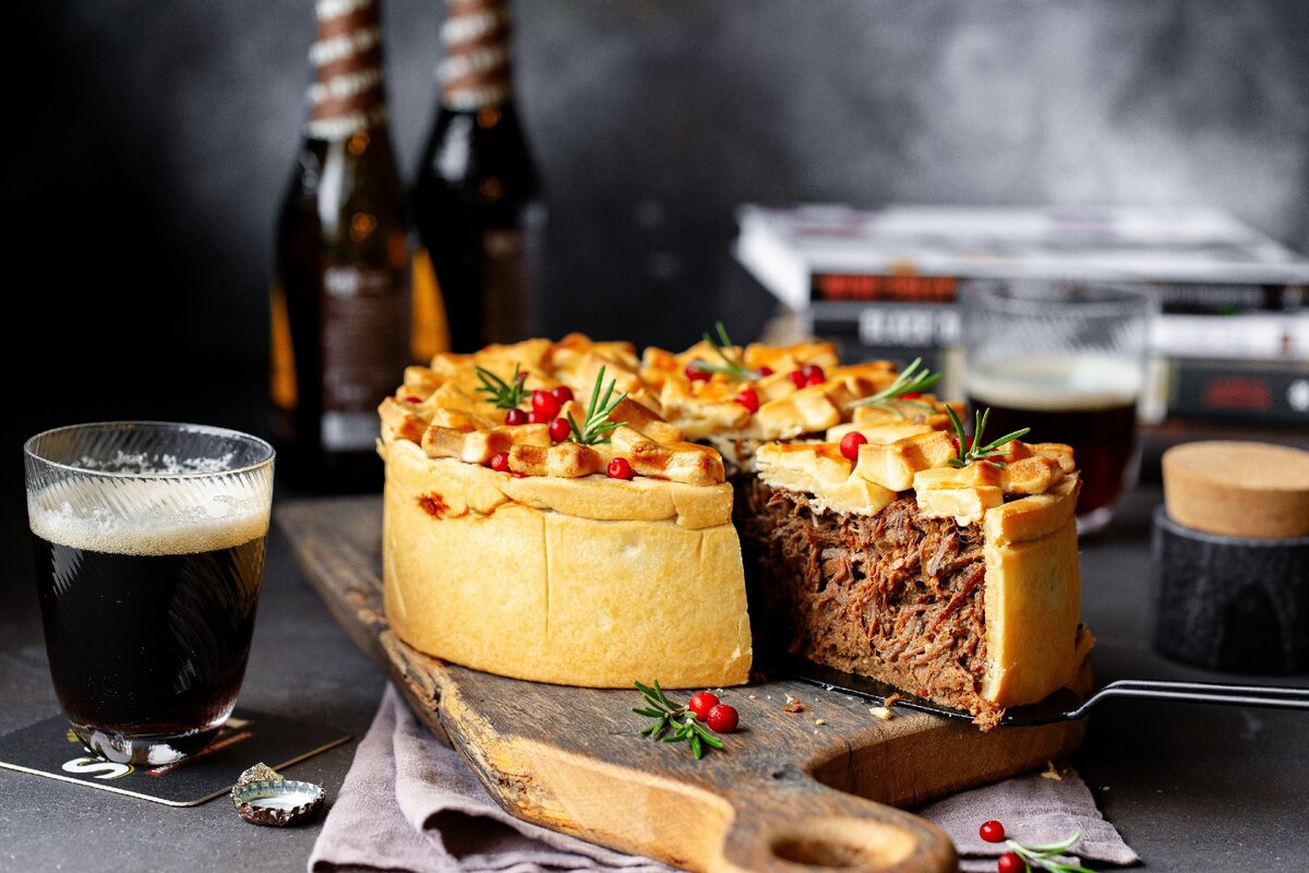 Пирог с мясом
