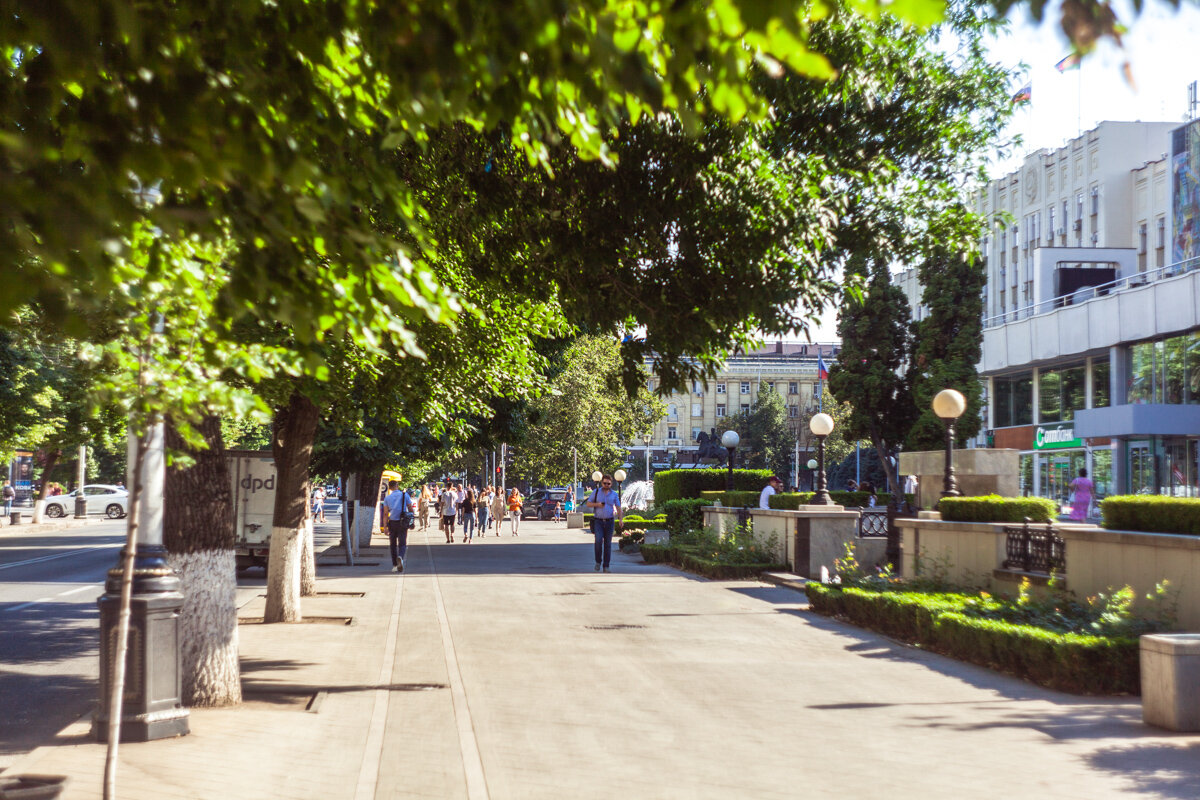 Улица Красная, Краснодар. Фото авторов канала.