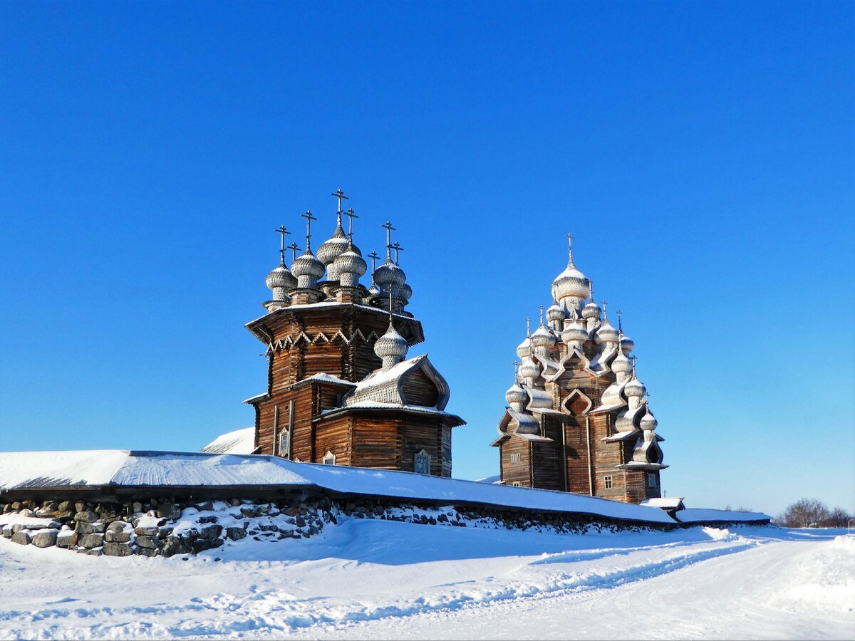 Малые Карелы на острове Кижи