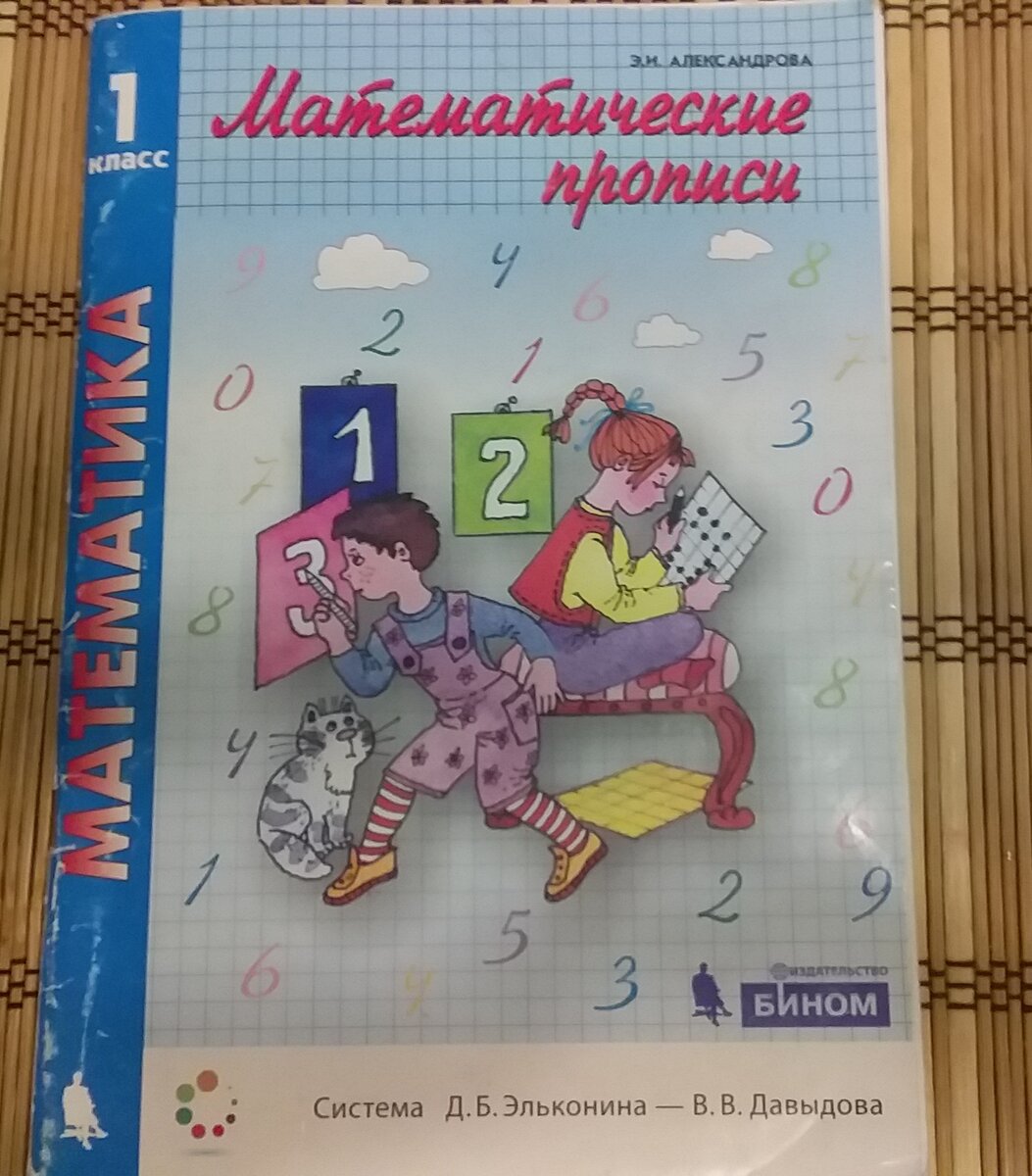 "Математические прописи" сначала пошли со скрипом. Но потом наладилось - оказалось, именно этих навыков ребенку не хватало.