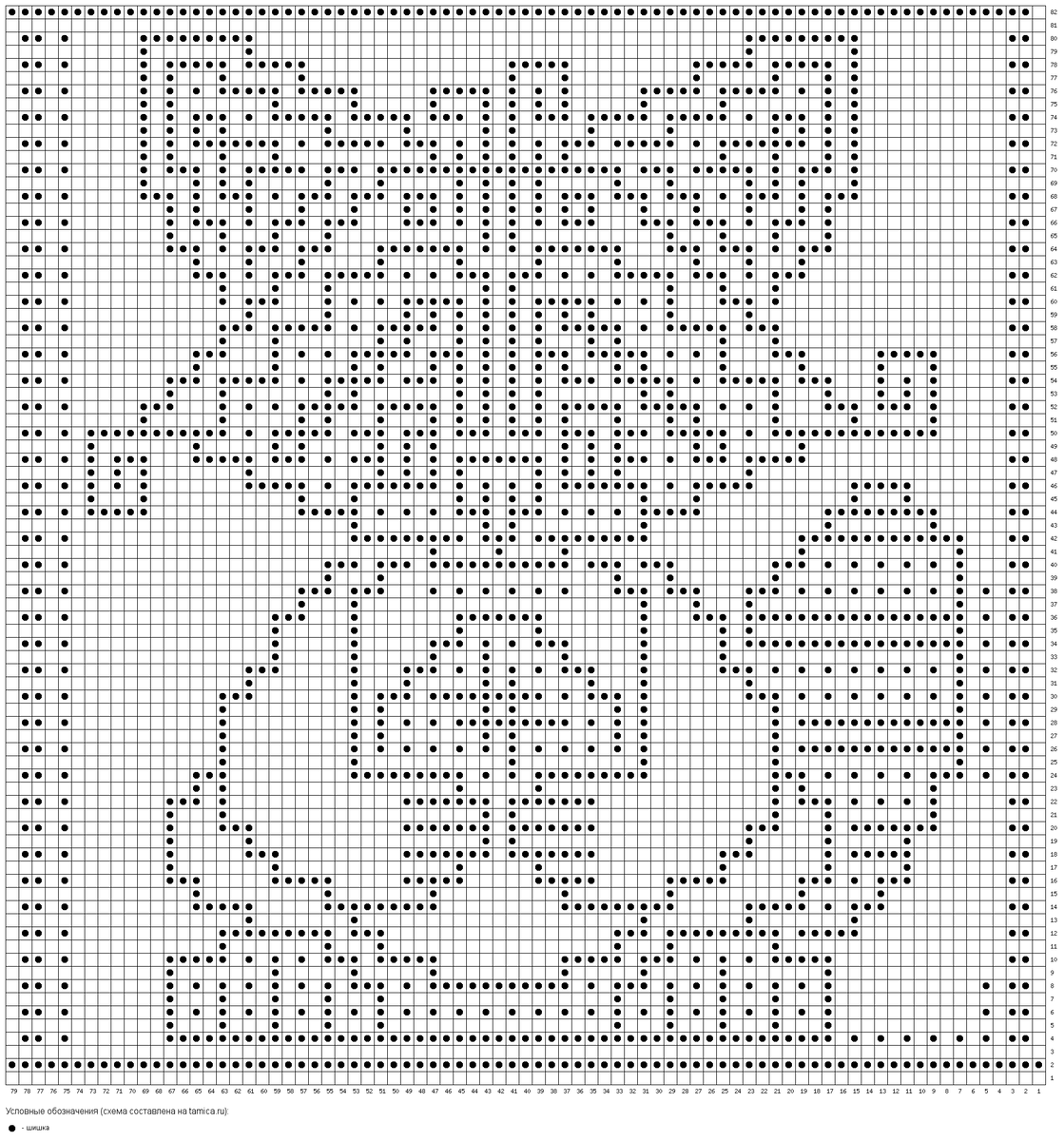 79 петель, 82 ряда