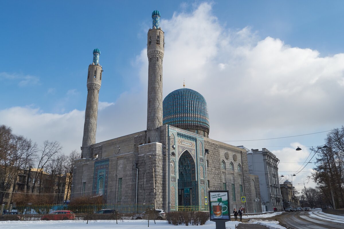 голубая мечеть санкт петербурга