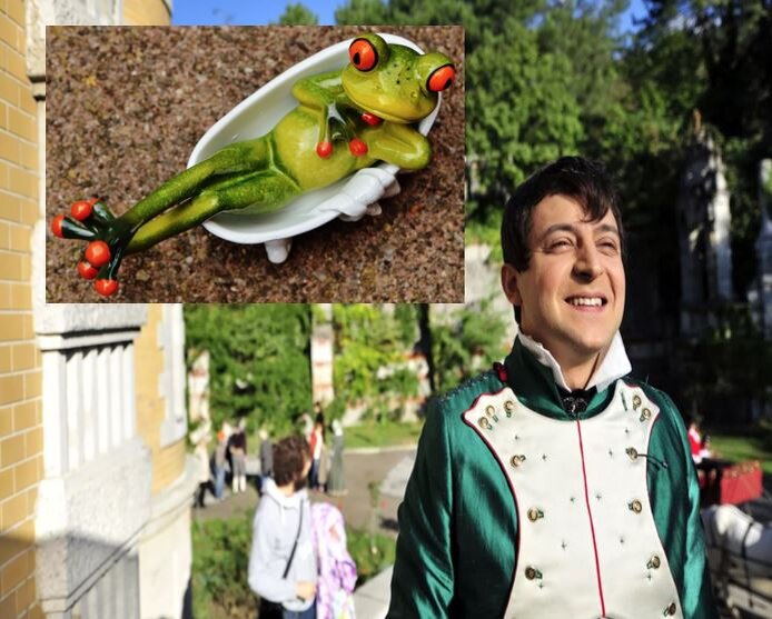 привезти лучших украинских жаб на обед во Францию - бесценно. фото Яндекс картинки