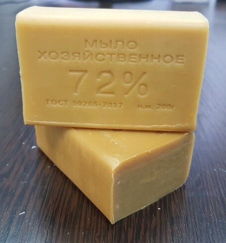 72 - процент жирных кислот в мыле
