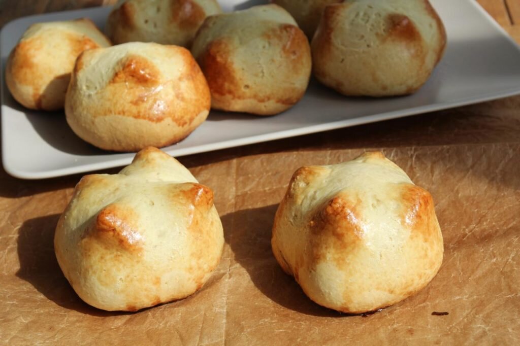 Яичные пышки. 