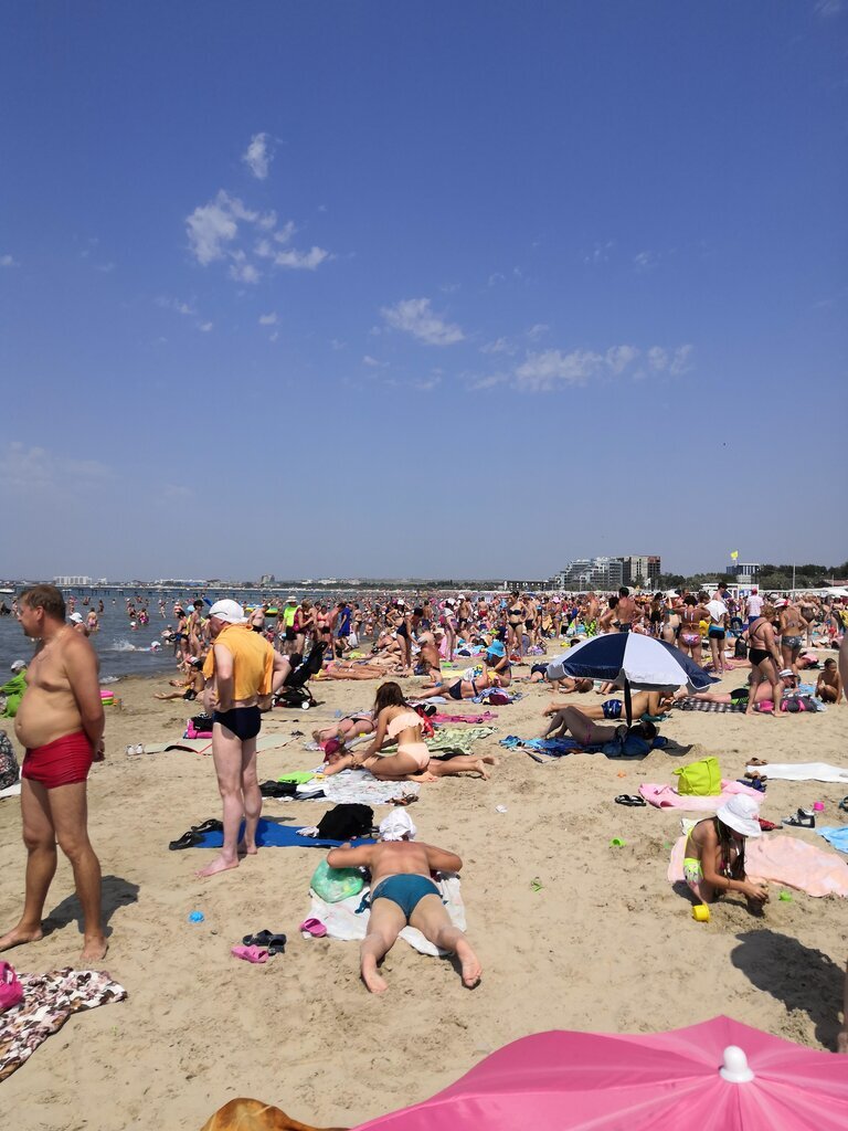 Какой пляж в витязево песок или галька фото