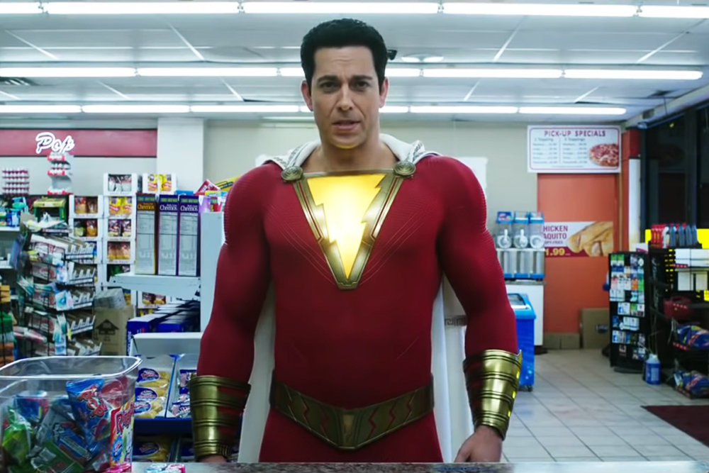 Кадр из первой части Шазам