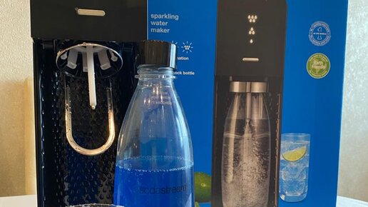 ОБЗОР СИФОНА ДЛЯ ВОДЫ SODASTREAM.