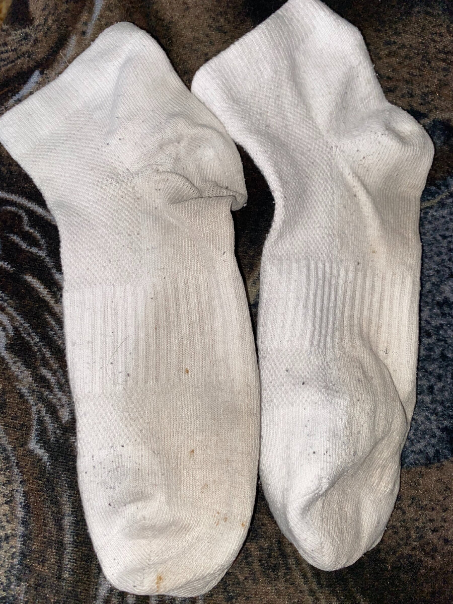 До стирки с раствором, до этого были уже стираные 