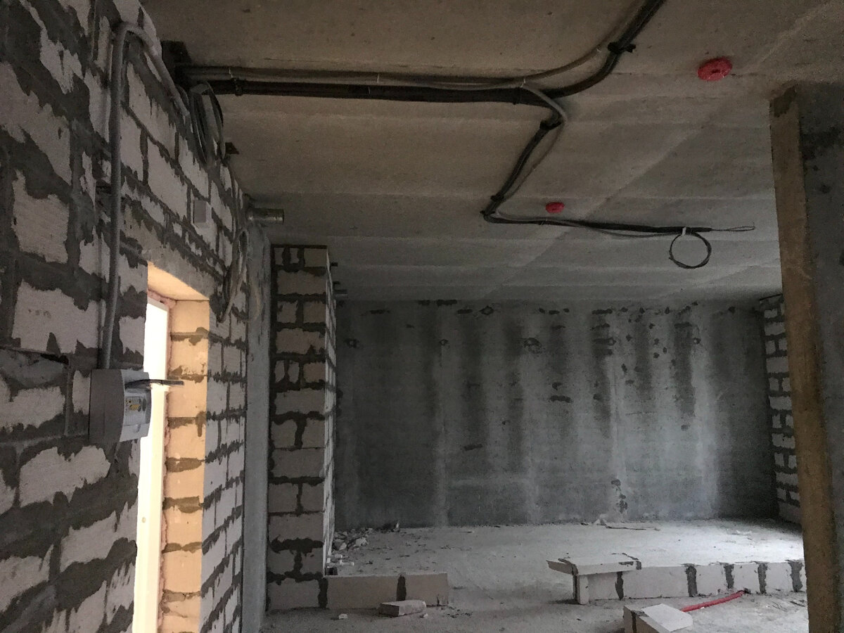 Фото на объекте ДО ремонта