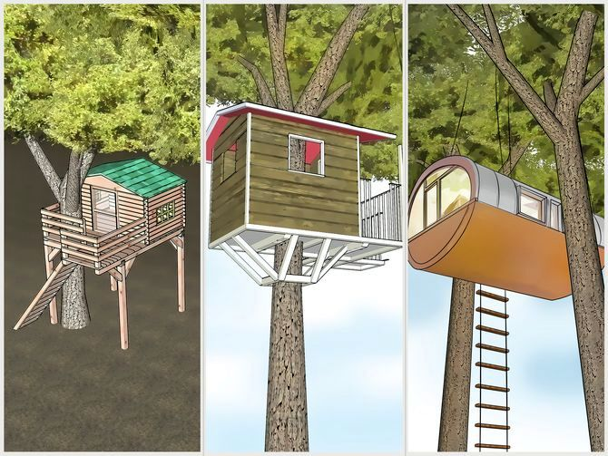 Домик на дереве своими руками: детям – забава, а взрослым – забота