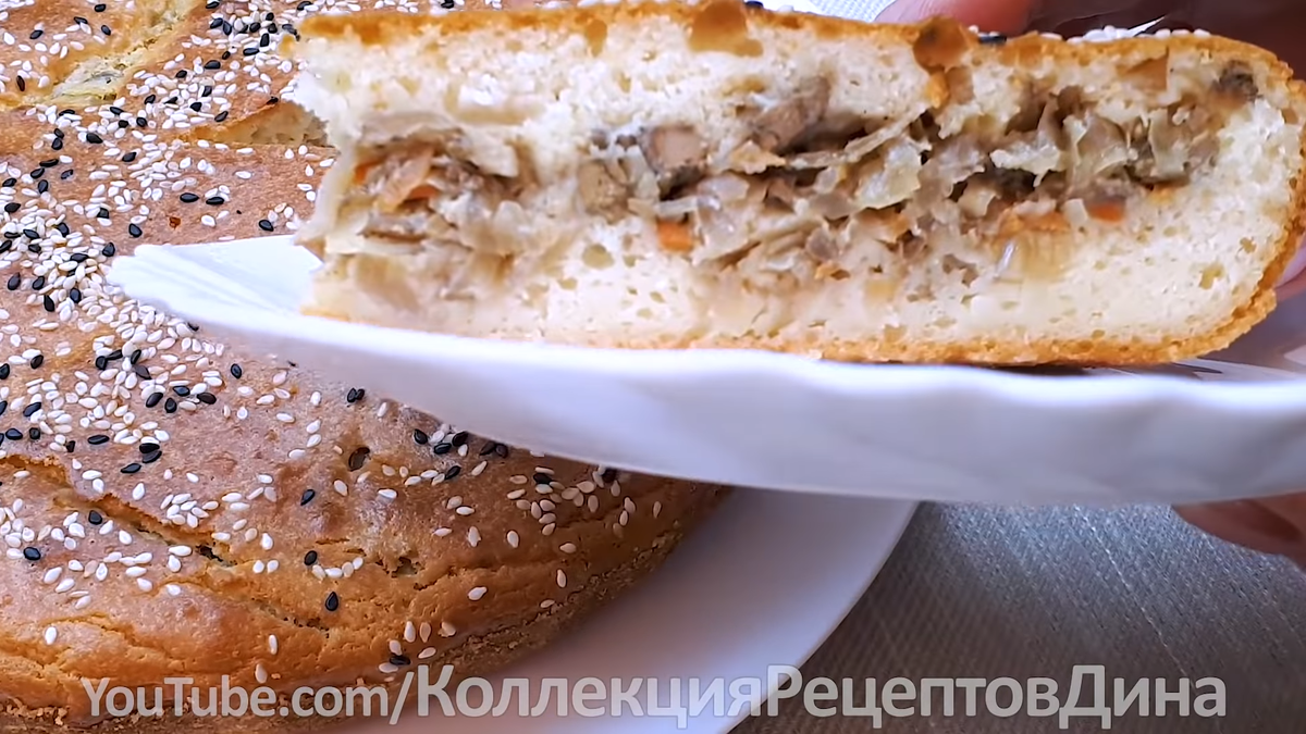 Блины с капустой и печенью – кулинарный рецепт