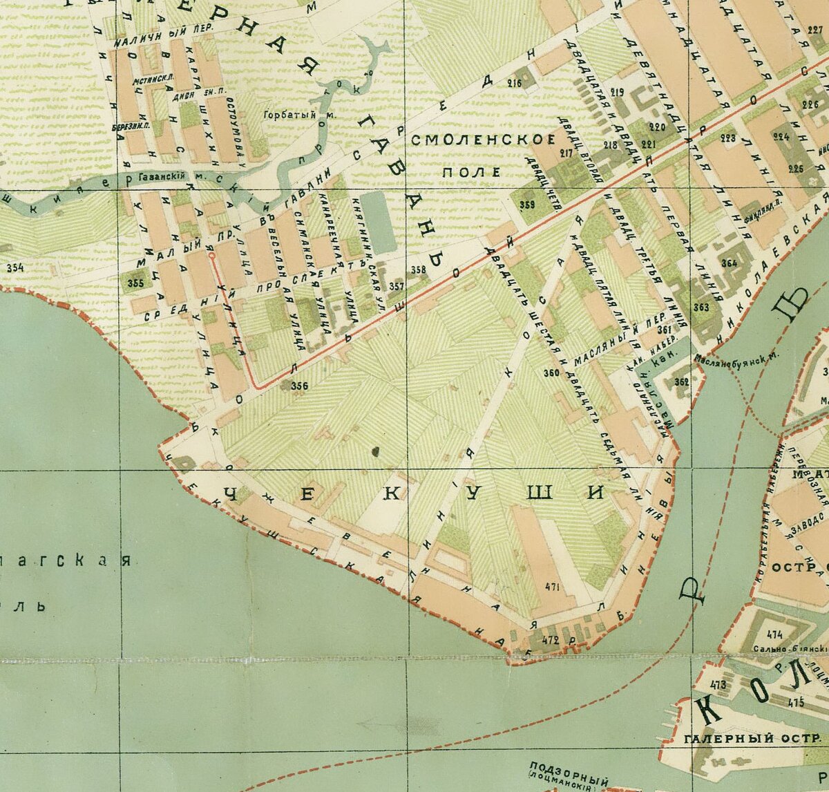 Карта Г. Москвича, 1903 г. http://www.etomesto.ru/